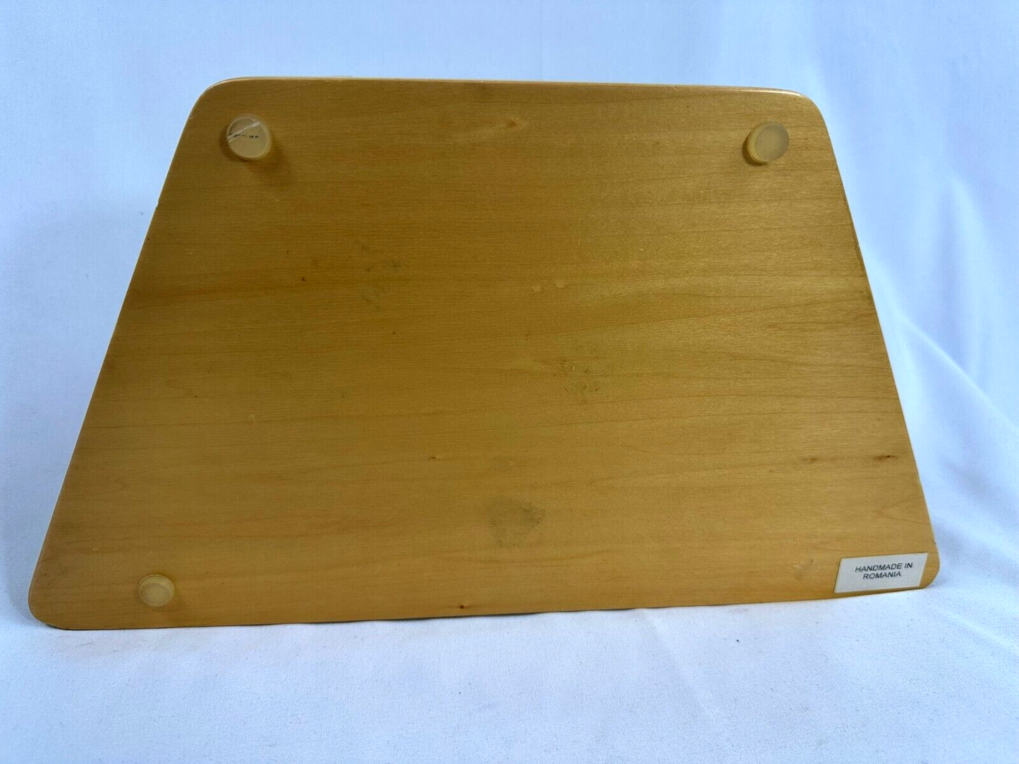 Wooden Romanian Harp Musical Instrument 14 × 8.5 × 1.5" Hearth Song