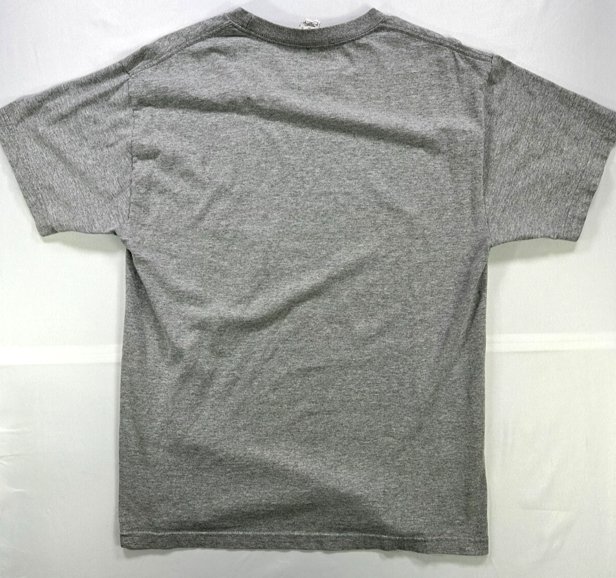 Men's Vintage Gray MLB 2009 New York Yankees World Series Champions T-Shirt- Size L