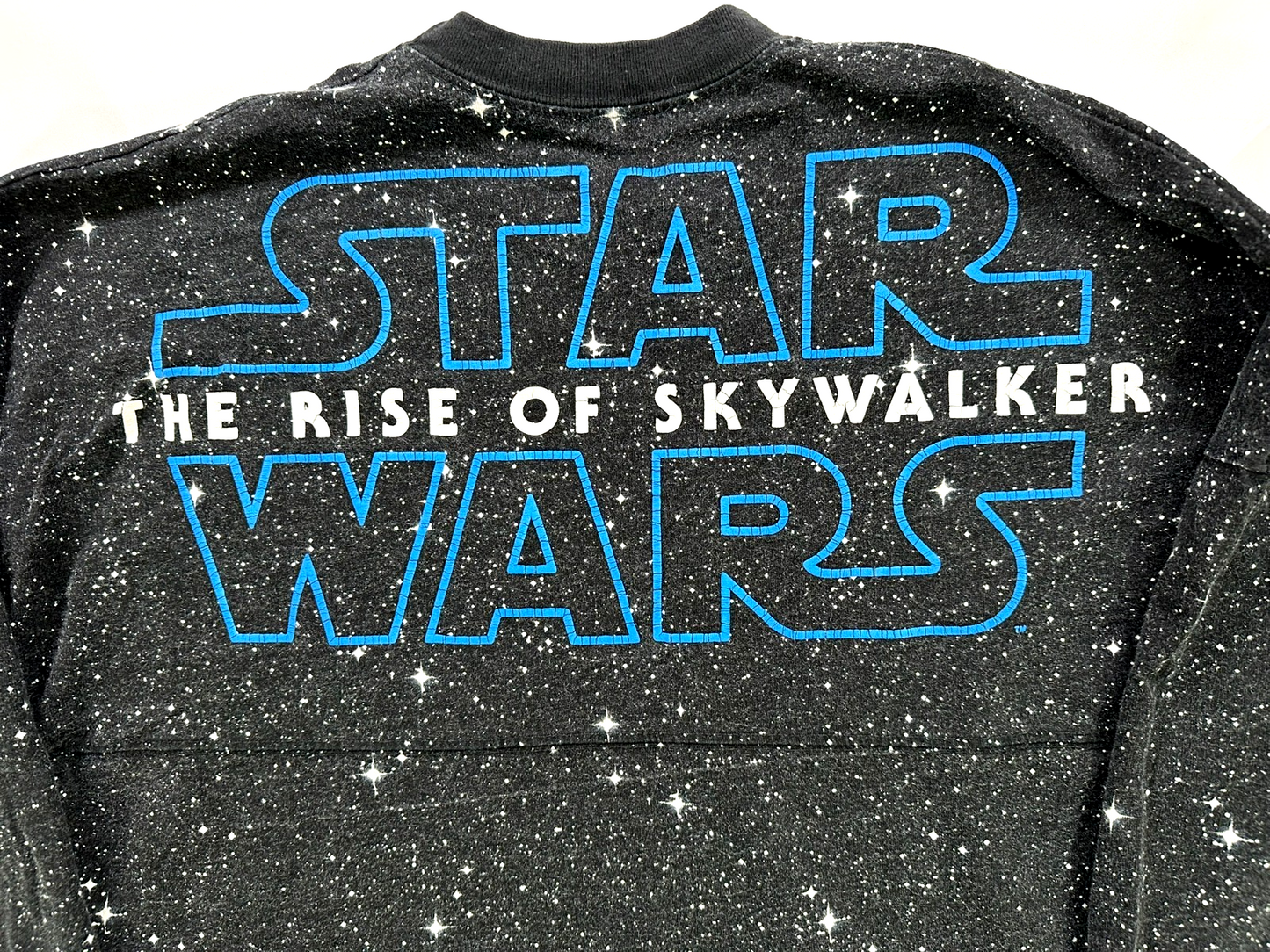 Men's Star Wars- The Rise Of Skywalker Galaxy Long Sleeve Spirit Jersey- Size S