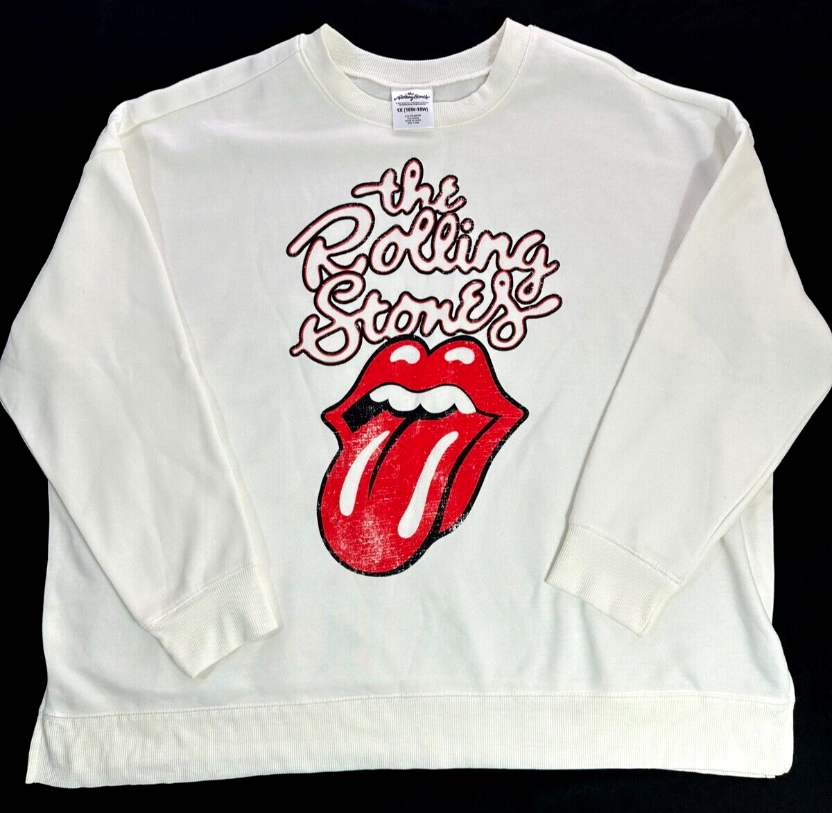 Women's Rolling Stones Sweatshirt- Size XL