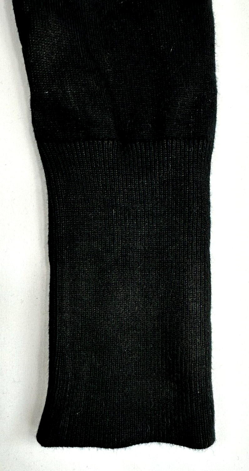 Women's Guess Bodycon Black Dress With Sleeves- Size L