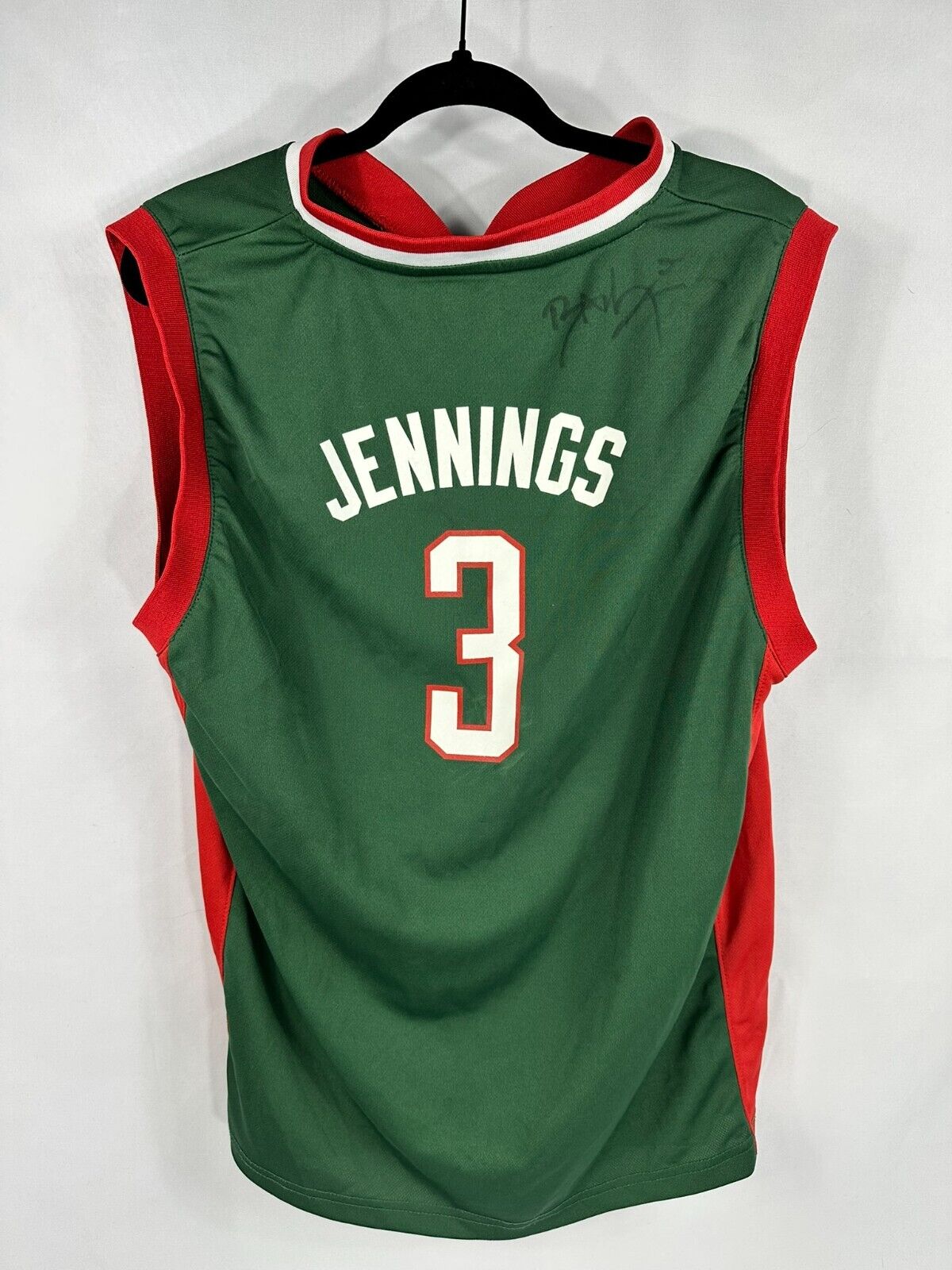 Adidas NBA Brandon Jennings Milwaukee Bucks Youth XL Jersey