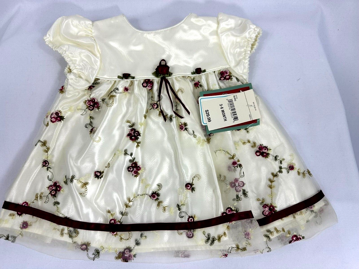 Spring/Easter Girls Dress Collection-3-6 Months (3 Dress Lot)