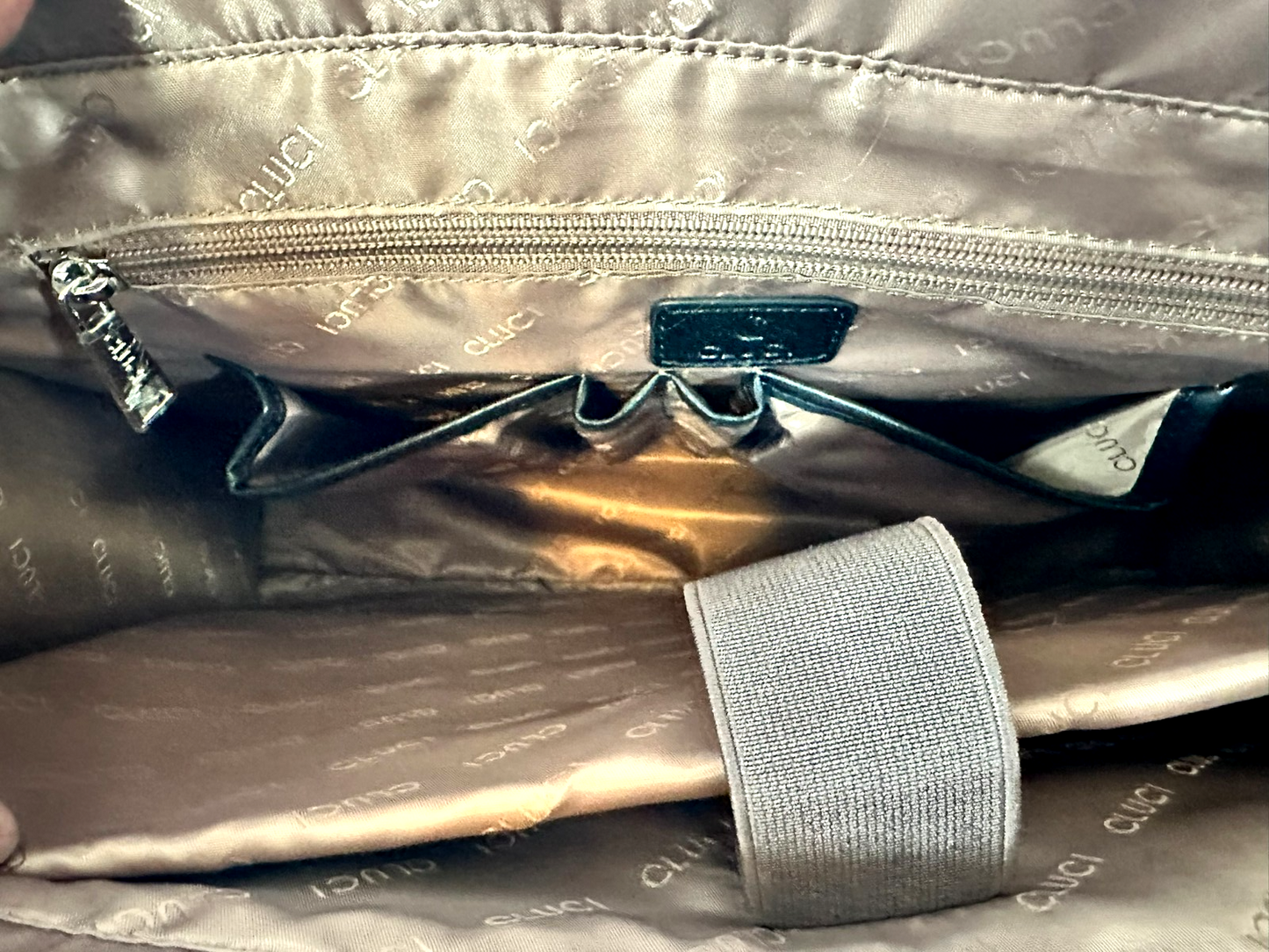 Women's Cluci Briefcase Oil Wax Leather 15.6" Laptop Business Large Shoulder Bag