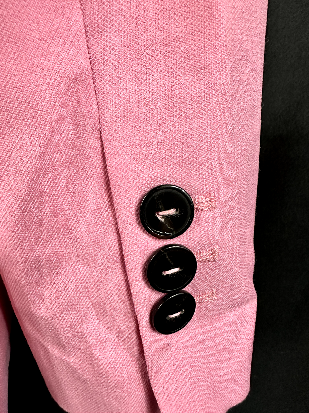 Women's Zara Pink Double Breasted Blazer- Size Small
