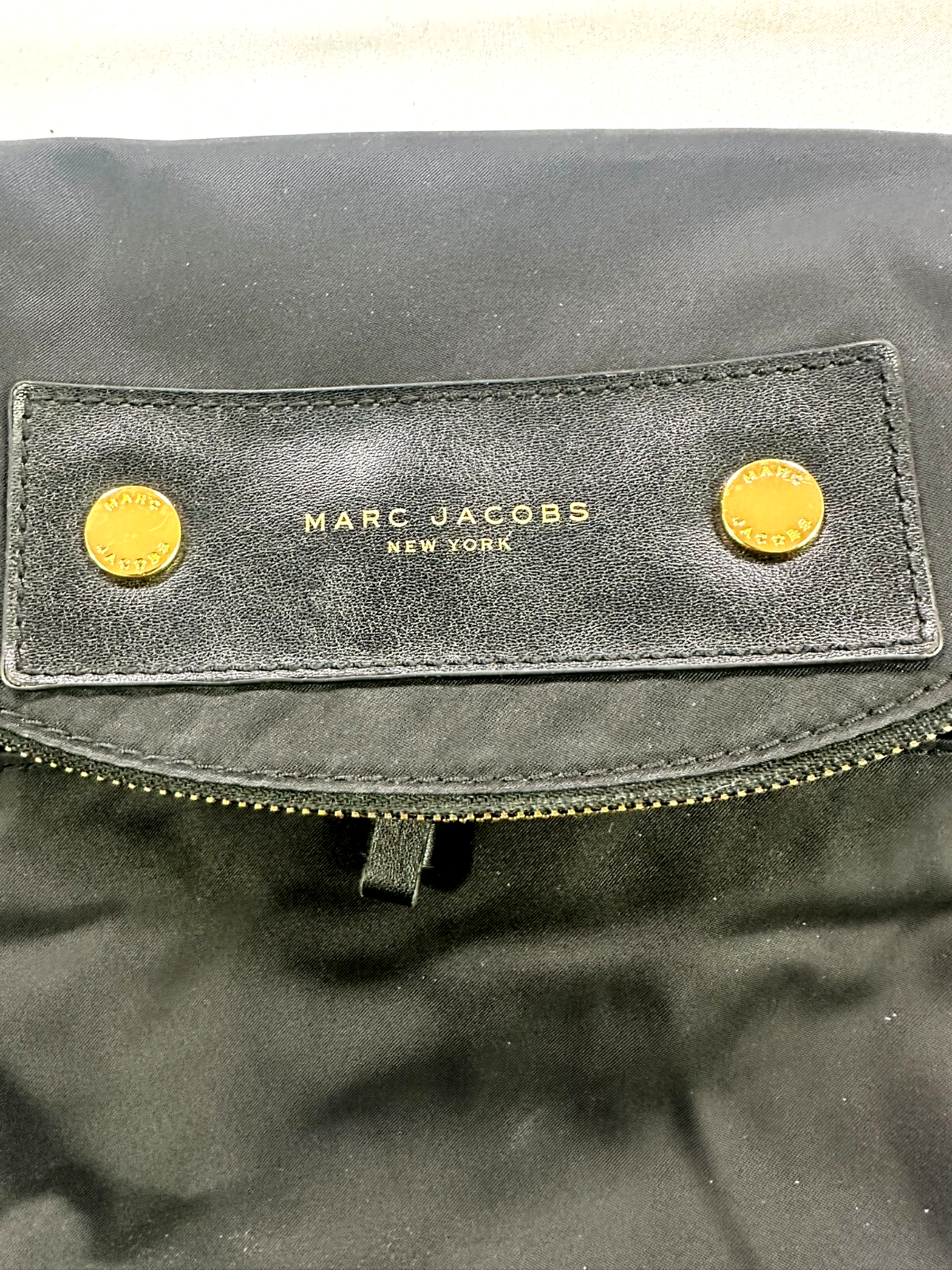 Women's Black Marc Jacobs New York Nylon Mini Natasha Crossbody Bag