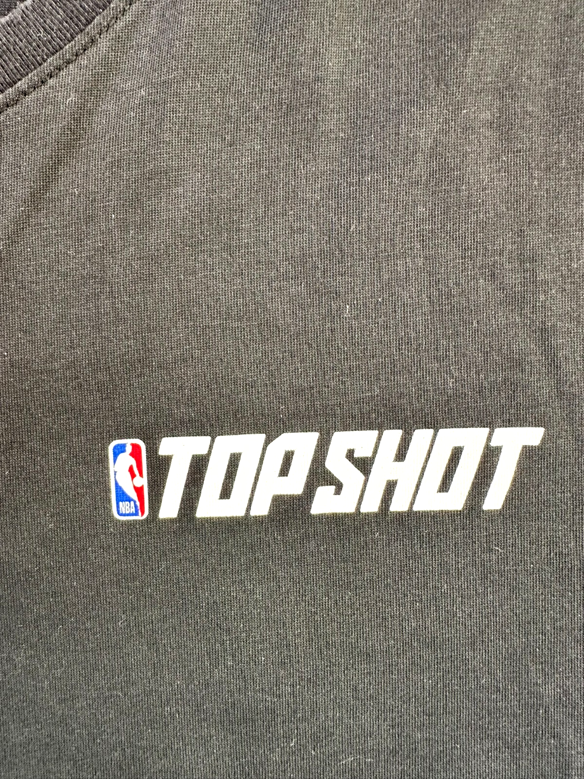 Men's Black Nike NBA X Dapper Labs Top Shot Colorful Graphic T-Shirt- Size XL