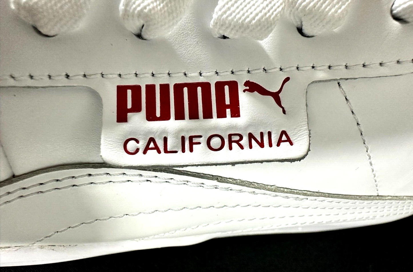 Men's Puma California Drive Thru White Red- Size 10 (In N Out Edition) NIB