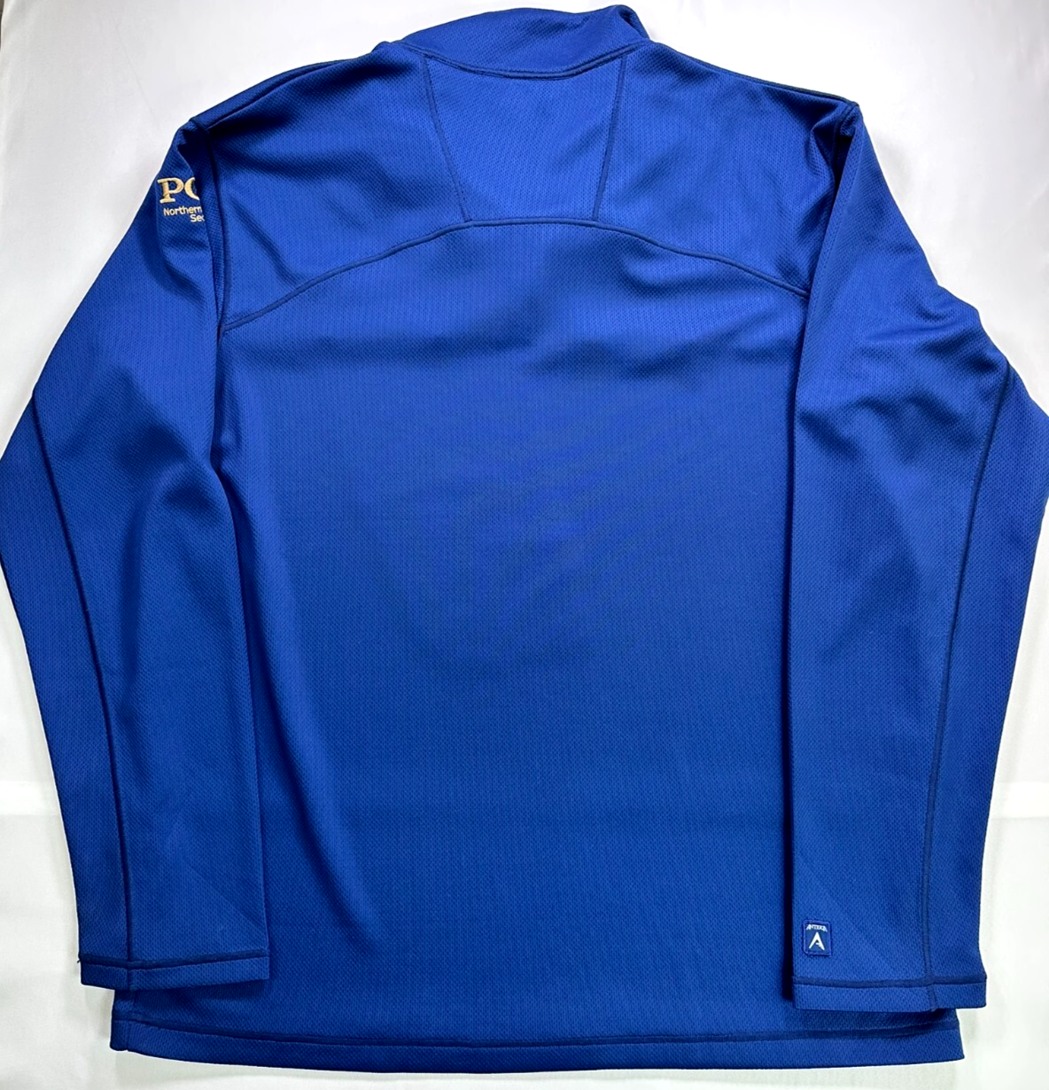 Men's Blue Antigua PGA Golf 1/4 Zip Pullover- Size L