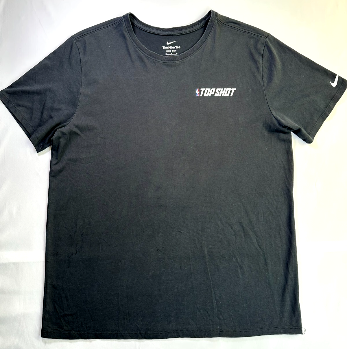 Men's Black Nike NBA X Dapper Labs Top Shot Colorful Graphic T-Shirt- Size XL