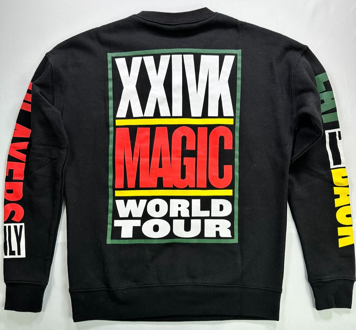 Women's Bruno Mars Official 24 Karat Magic World Tour Sweatshirt- Size S