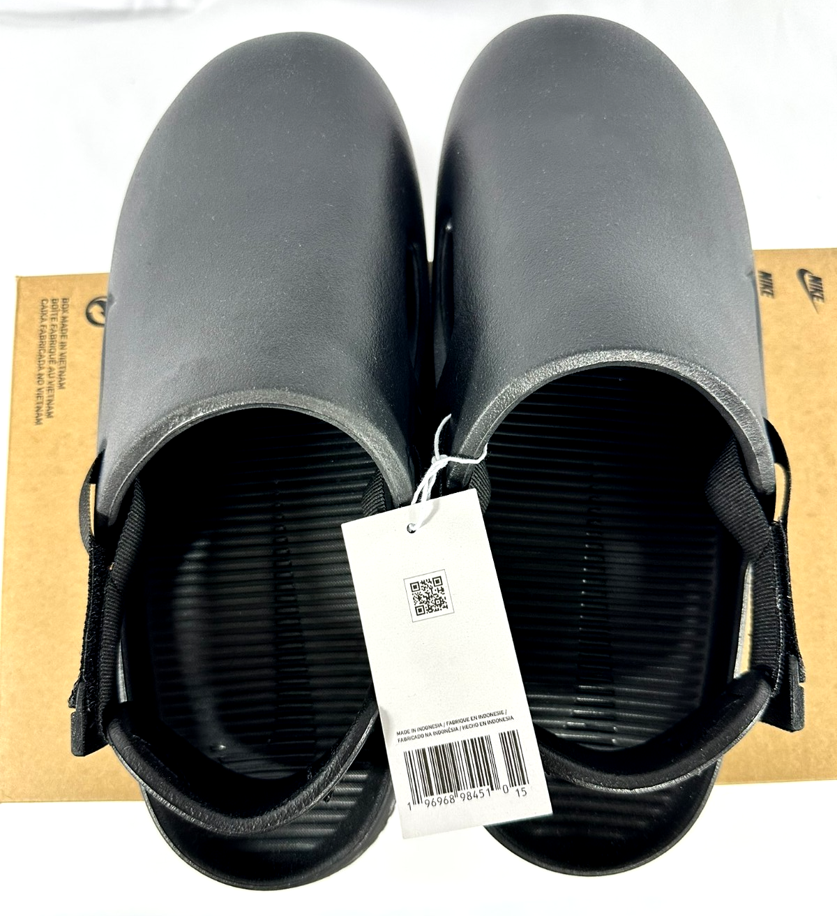 Men’s Nike Calm Mule NA Black Slides/Sandals (FD5130-001)- Size 9