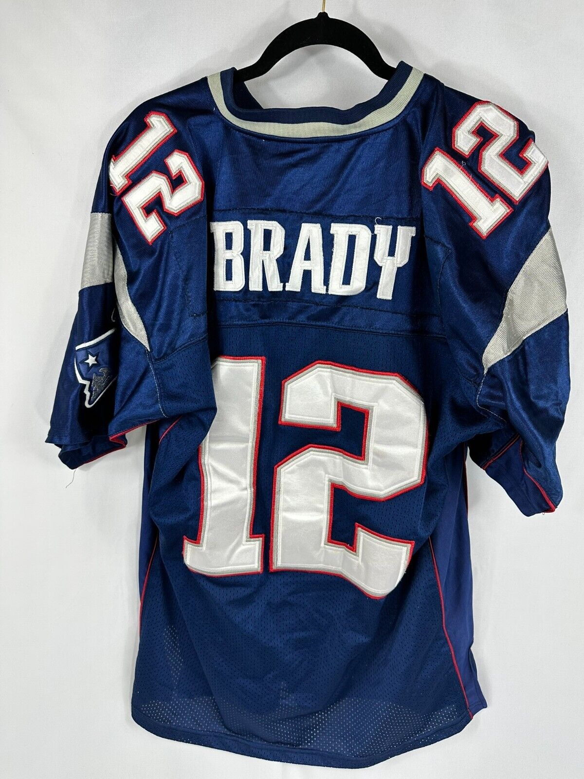 Tom Brady NFL Reebok On Field New England Patriots Football Jersey- Size 50