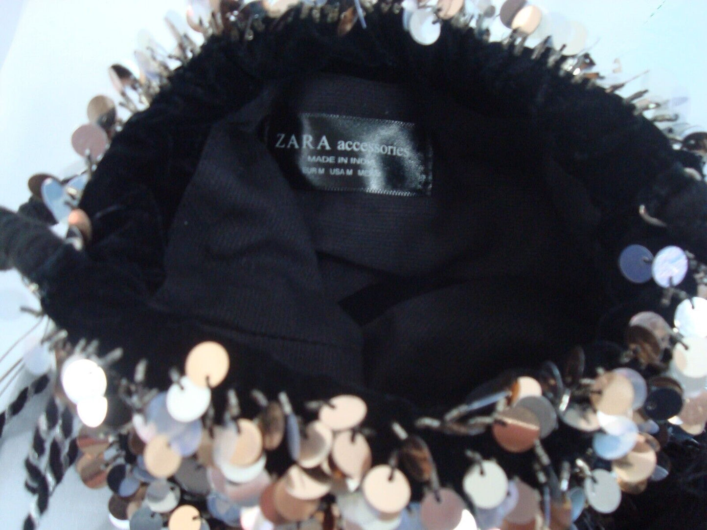 Zara Sequin Bag