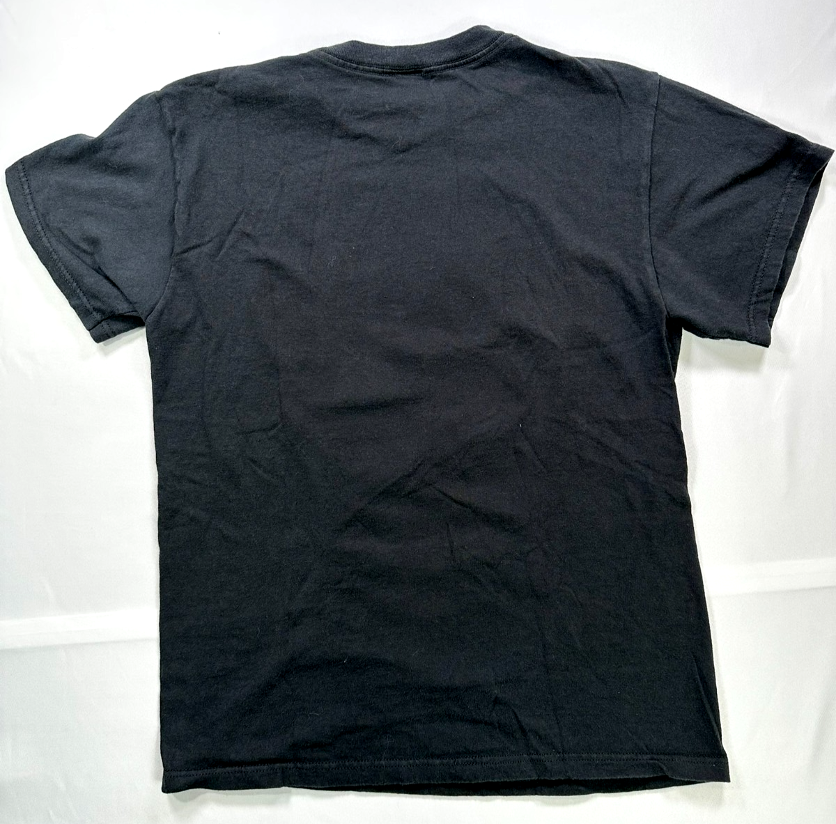 Teen Boy's Vintage Black Marvel Mad Engine Edition The Punisher T-Shirt- Size M