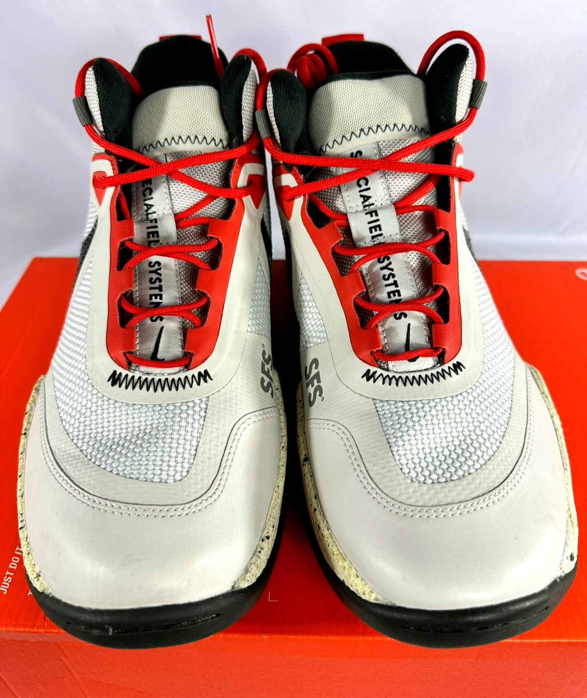 Men's Nike React SFB Carbon- Light Bone/Sequoia/Picante Red (CK9951-004) Size 10