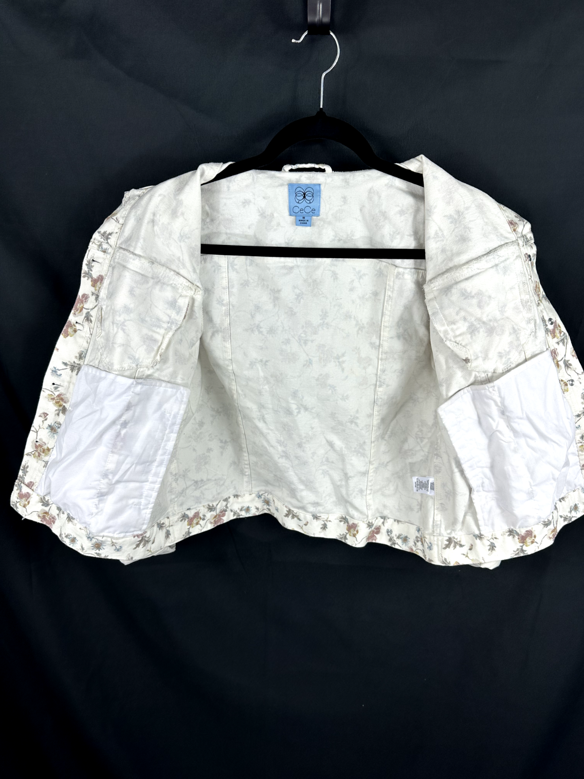 Women's Cece Denim Style Jacket- Size Medium