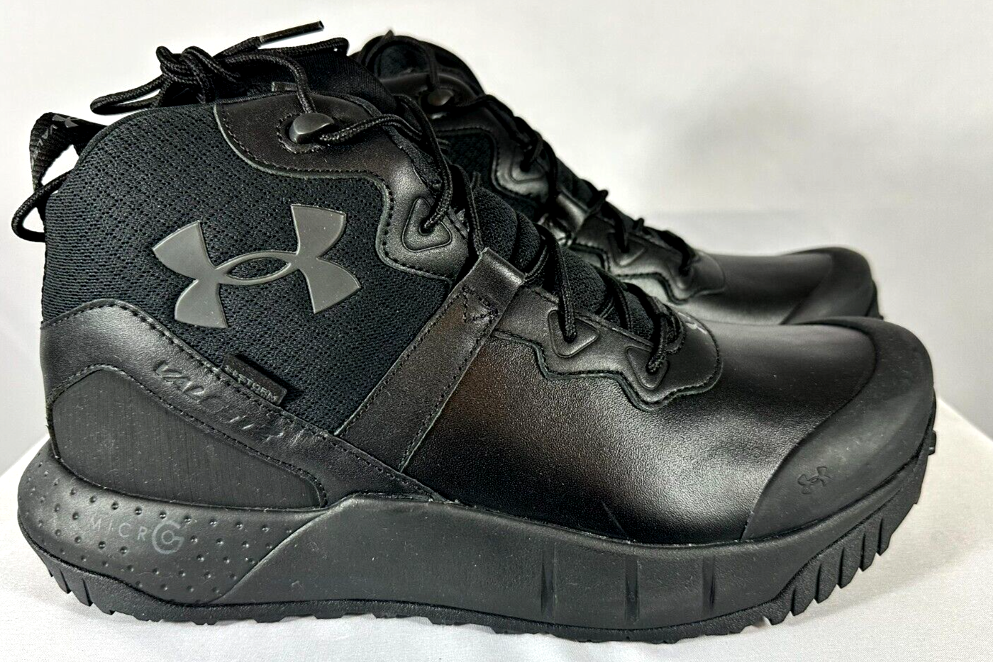 Men's UNDER ARMOUR MG Valsetz Leather Waterproof 6" Tactical Boot (3024334-001)