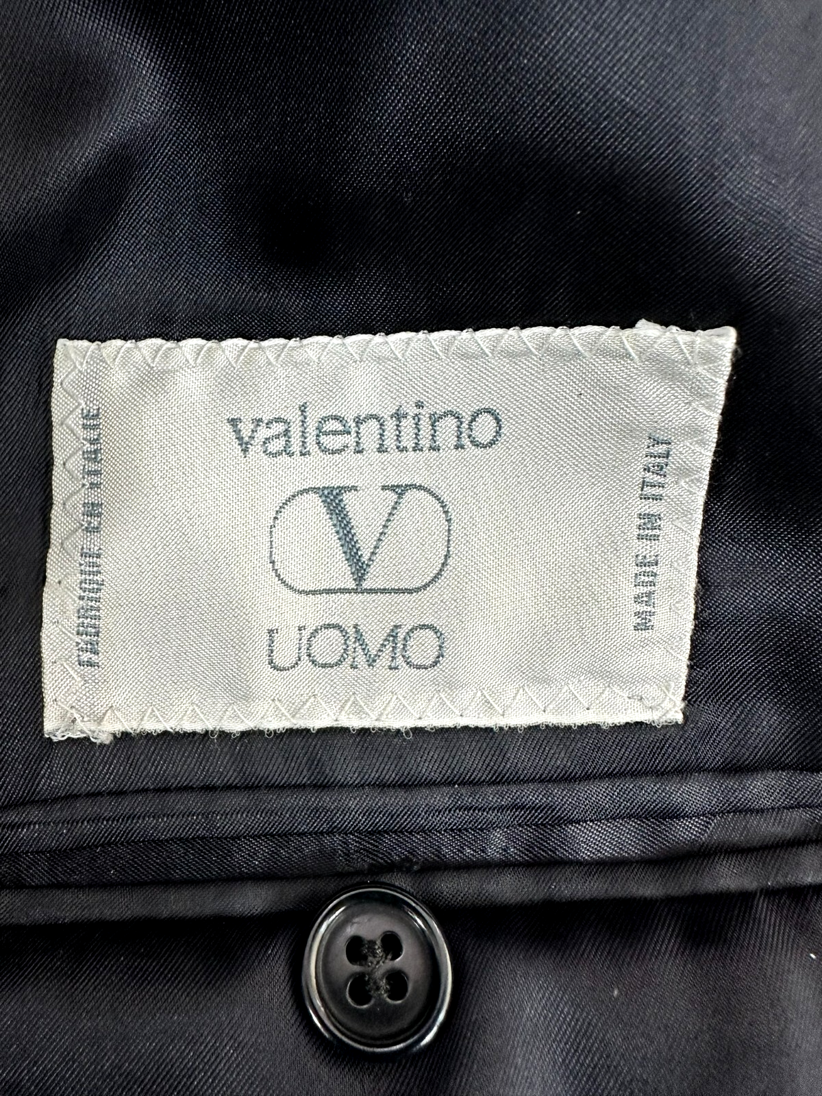 Men's Valentino UOMO 100% Wool Pinstripe Suit Jacket- Size 42R