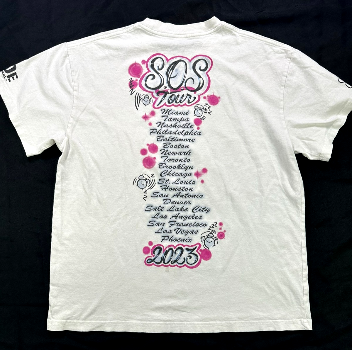 Men's SZA I Can't Lose When I'm With You Tour Shirt (2023)- Size M