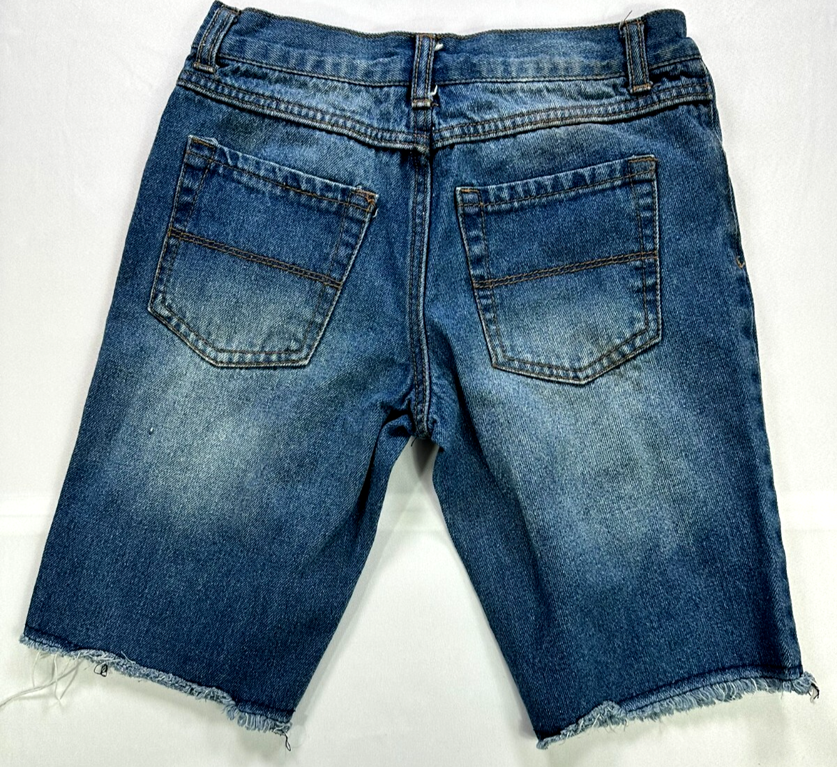 Women's Epic Threads Distressed Cut Off Denim Bermuda Shorts- Size 10