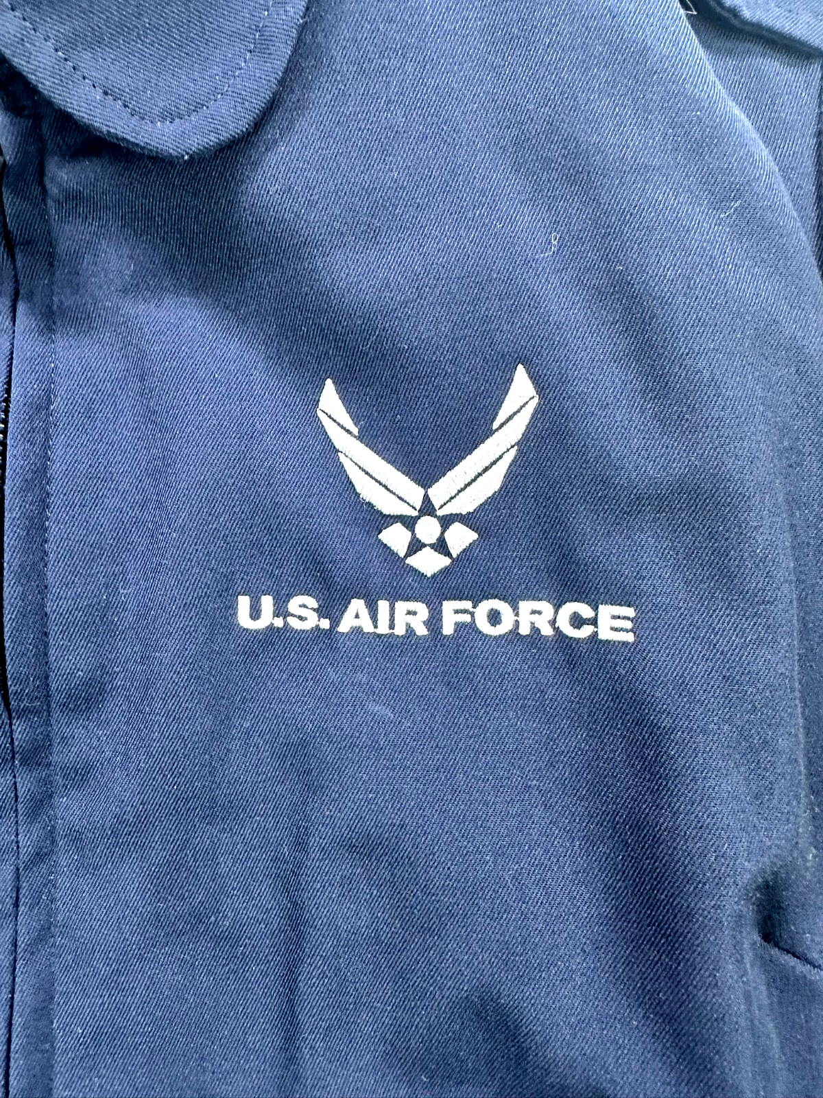 Women's Blue US Air Force Defense Logistics Agency Staff Sargeant Jacket- 16/XL