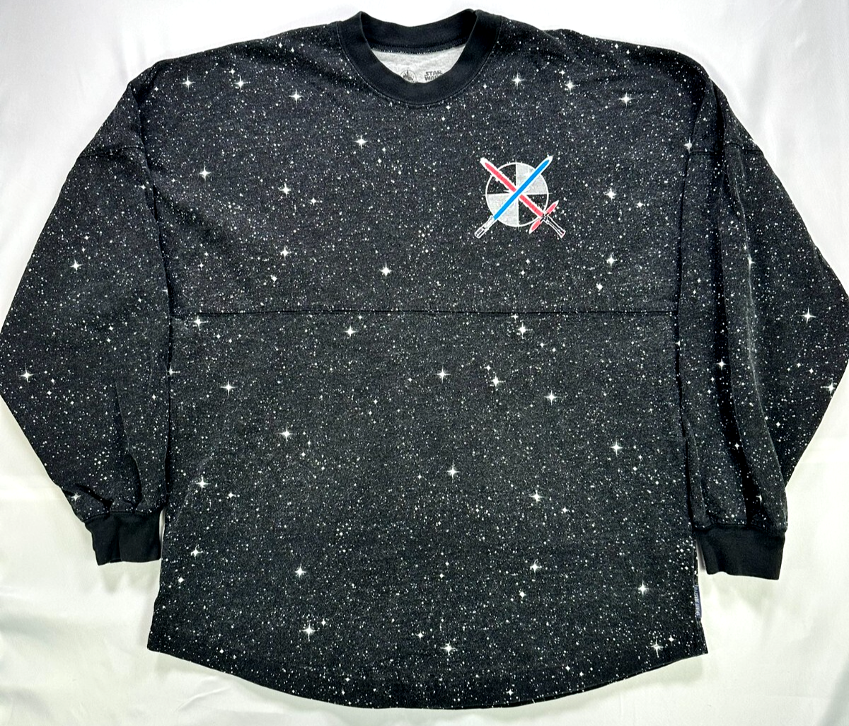 Men's Star Wars- The Rise Of Skywalker Galaxy Long Sleeve Spirit Jersey- Size S