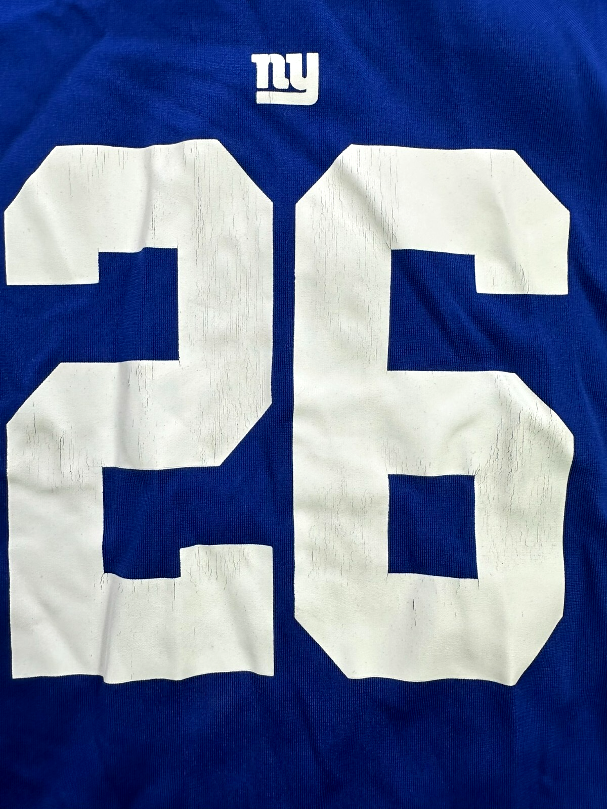Kids Nike NFL New York Giants On Field Edition Sequon Barkley #26 Jersey- Size M
