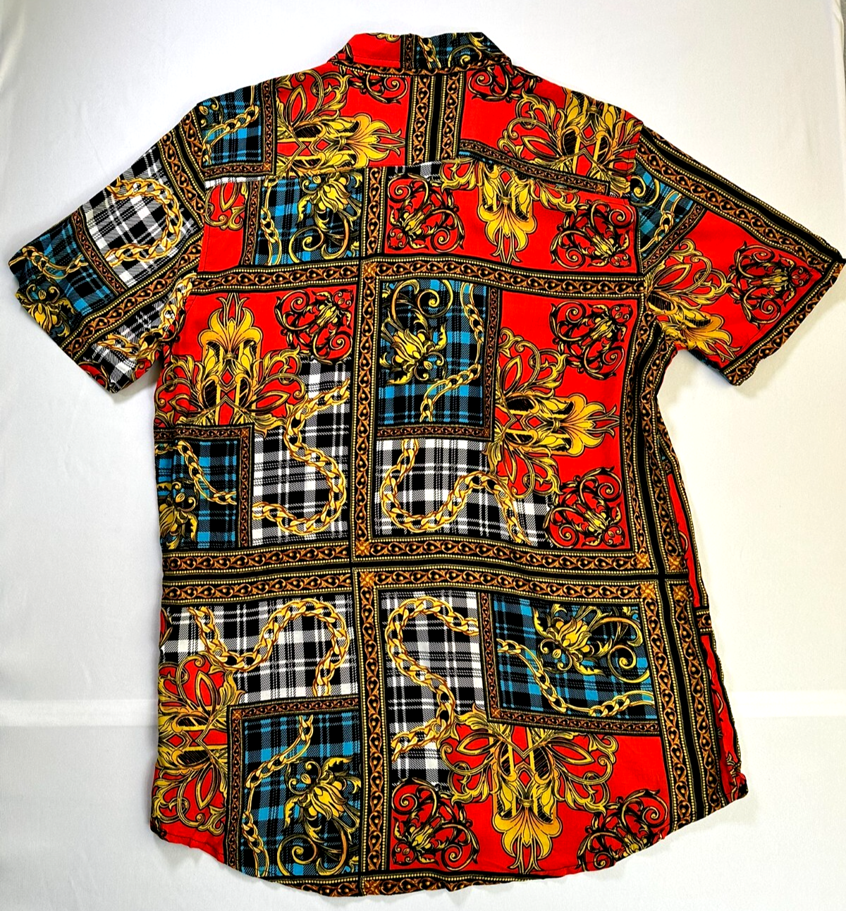 Men's Reason NYC Brand Button Up Shirt- Size XL