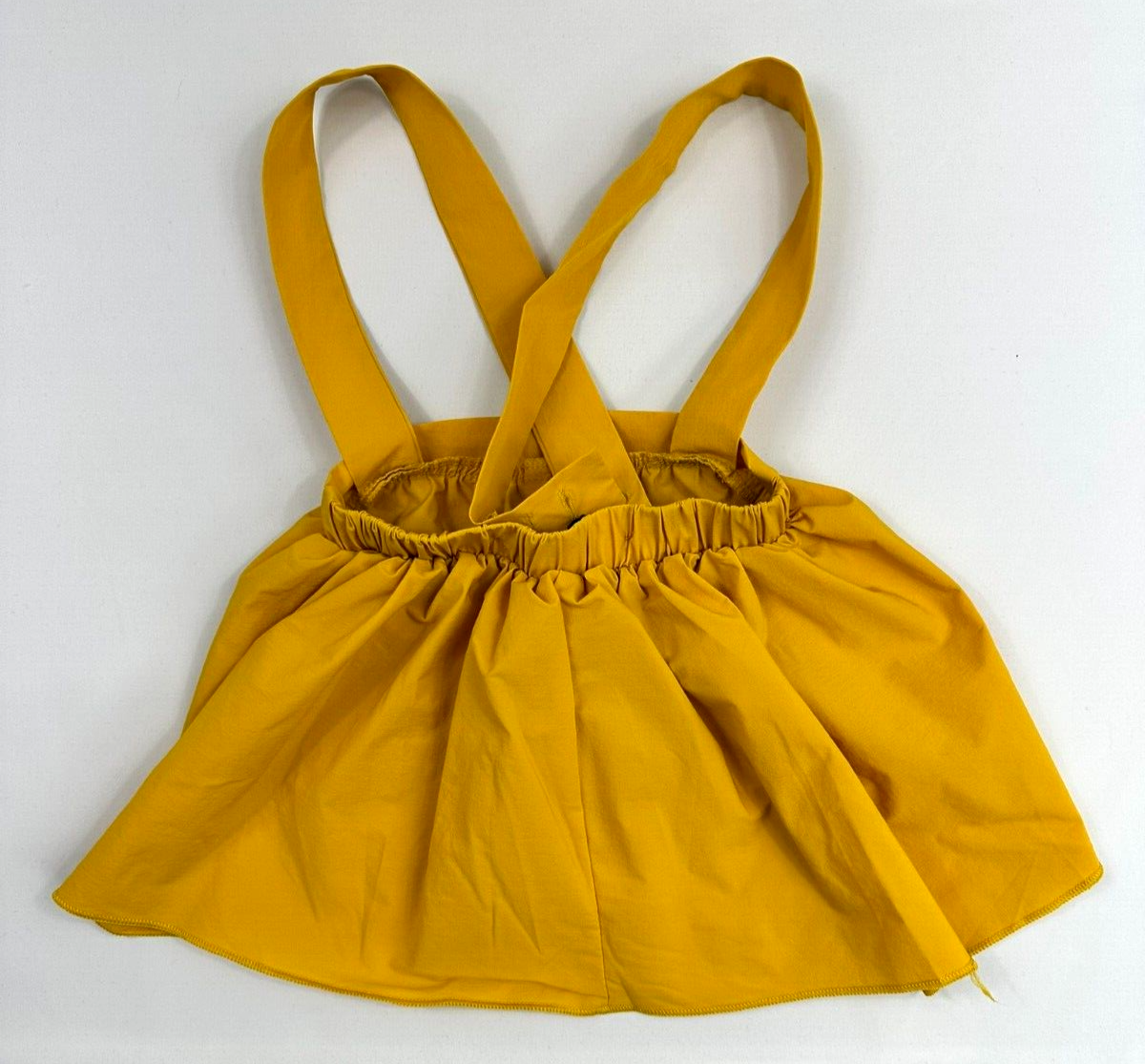 Toddler Girls Bailey's Blossoms Yellow Skirt Jumper- Size 2T