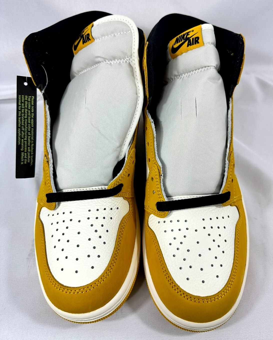 Men's Nike Air Jordan 1 Retro OG Yellow Ochre (DZ5485-701)- Size 12.5