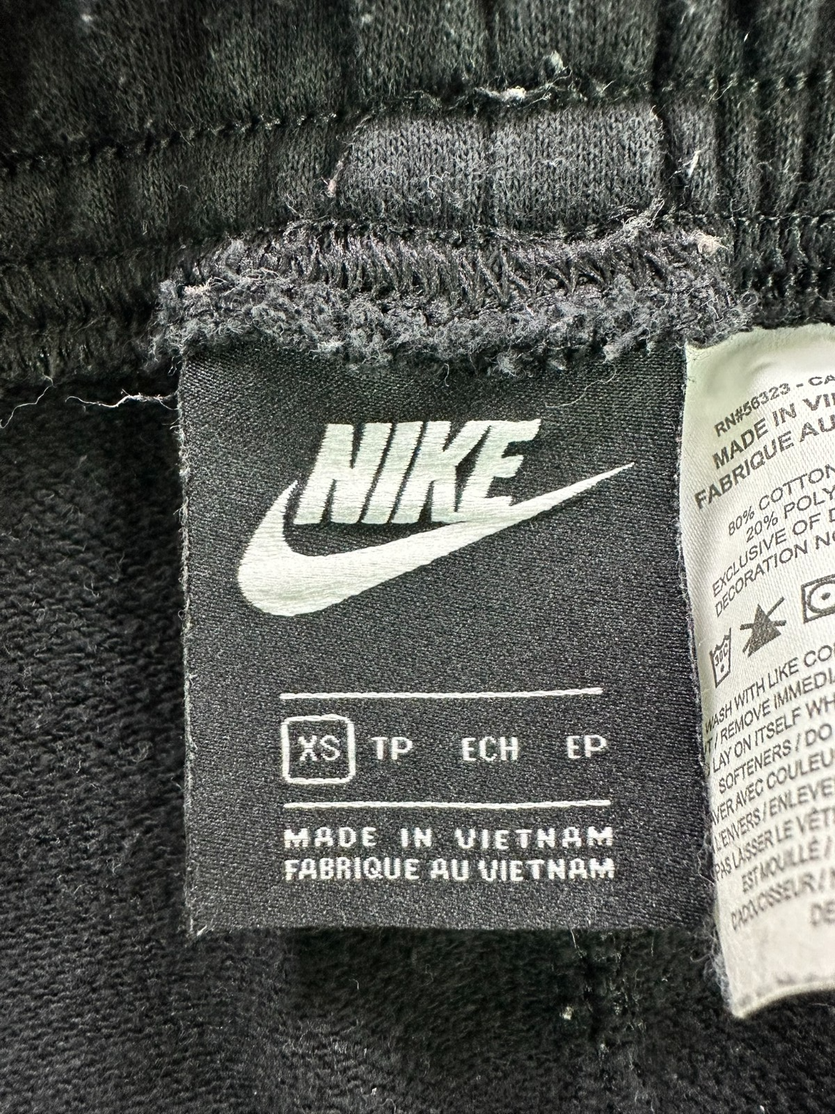 Women's Black Nike Air Cargo Sweatpants- Size XS