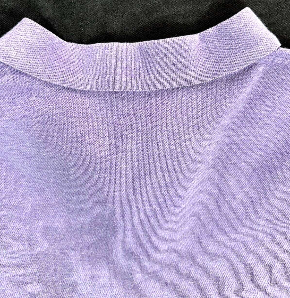 Men's Polo Ralph Lauren Collared Short Sleeve Purple Polo Shirt- Size XL