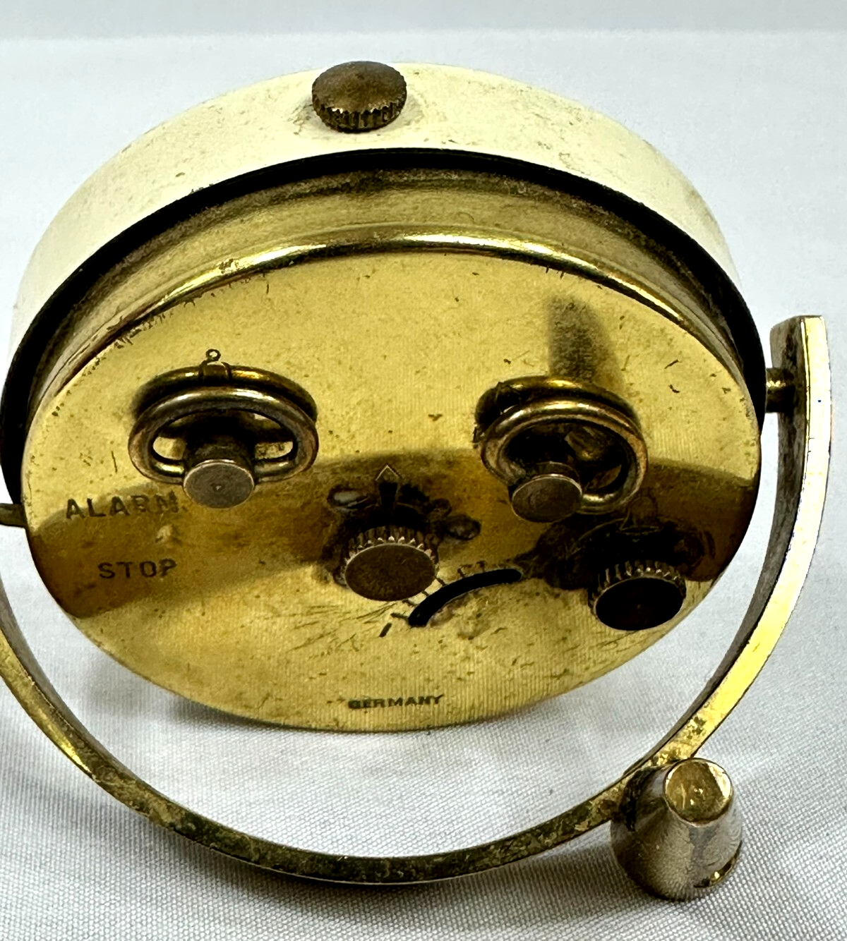 Vintage Sheffield German Desk Alarm Clock- Circa 1950s/60s