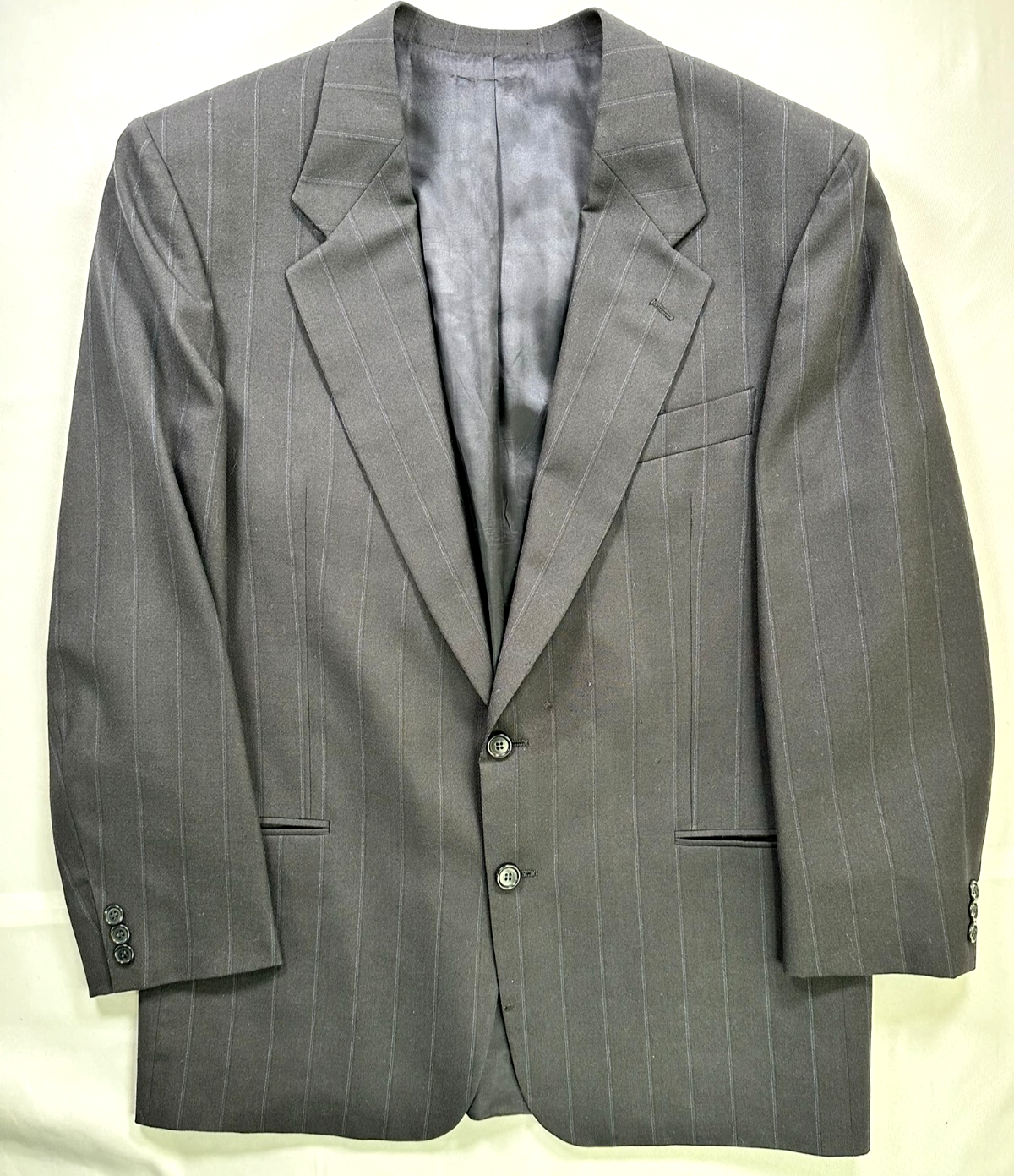 Men's Valentino UOMO 100% Wool Pinstripe Suit Jacket- Size 42R
