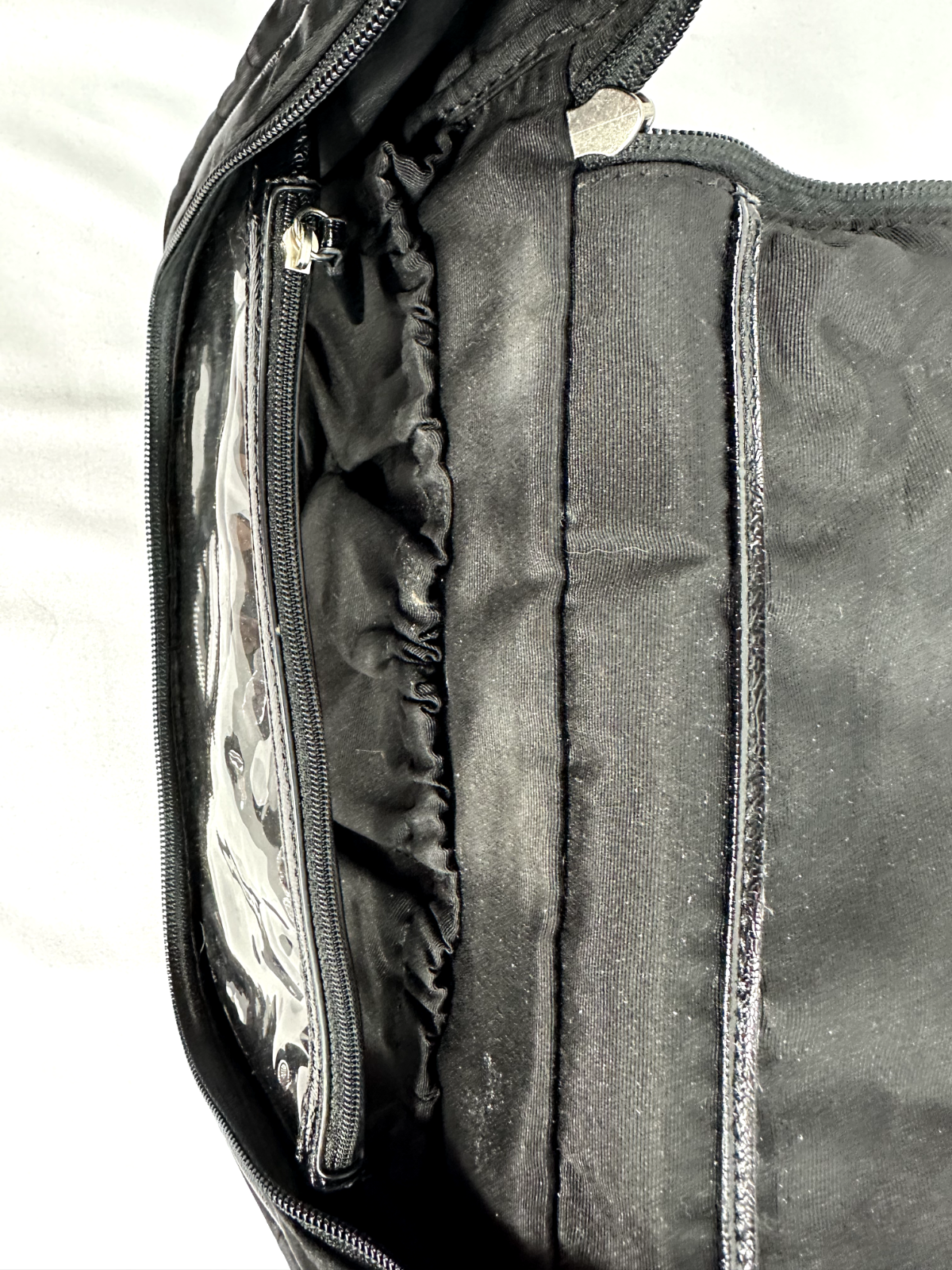 Coach Black Nylon Travel Cosmetic Bag