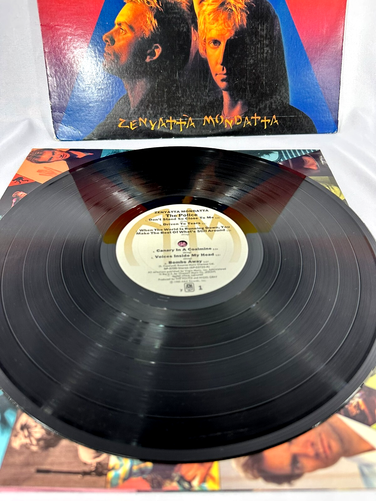 The Police Zenyatta Mondatta A&M Records 1980 Vinyl Record