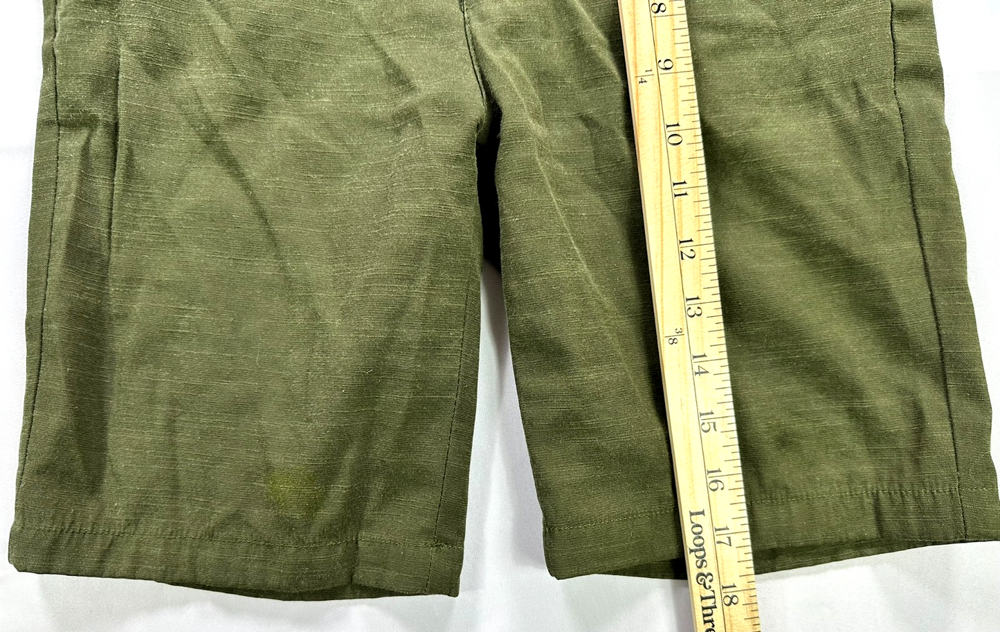 Women's Craft Flow Green Bermuda Shorts- Size 12
