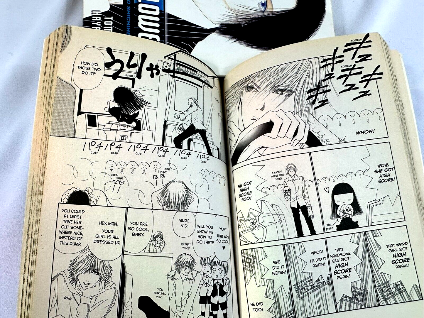 Japanese Anime Graphic and Light Novel Paperback Book LOT (Set of 2)