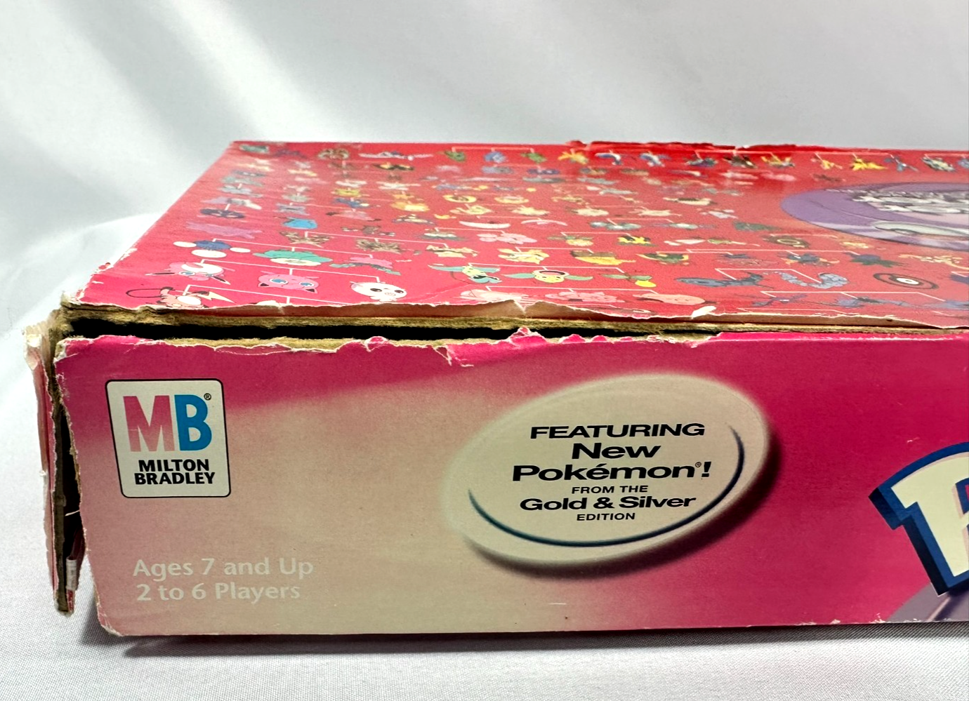Pokémon Master Trainer Board Game Gold & Silver- Hasbro/ Milton Bradley (2001)