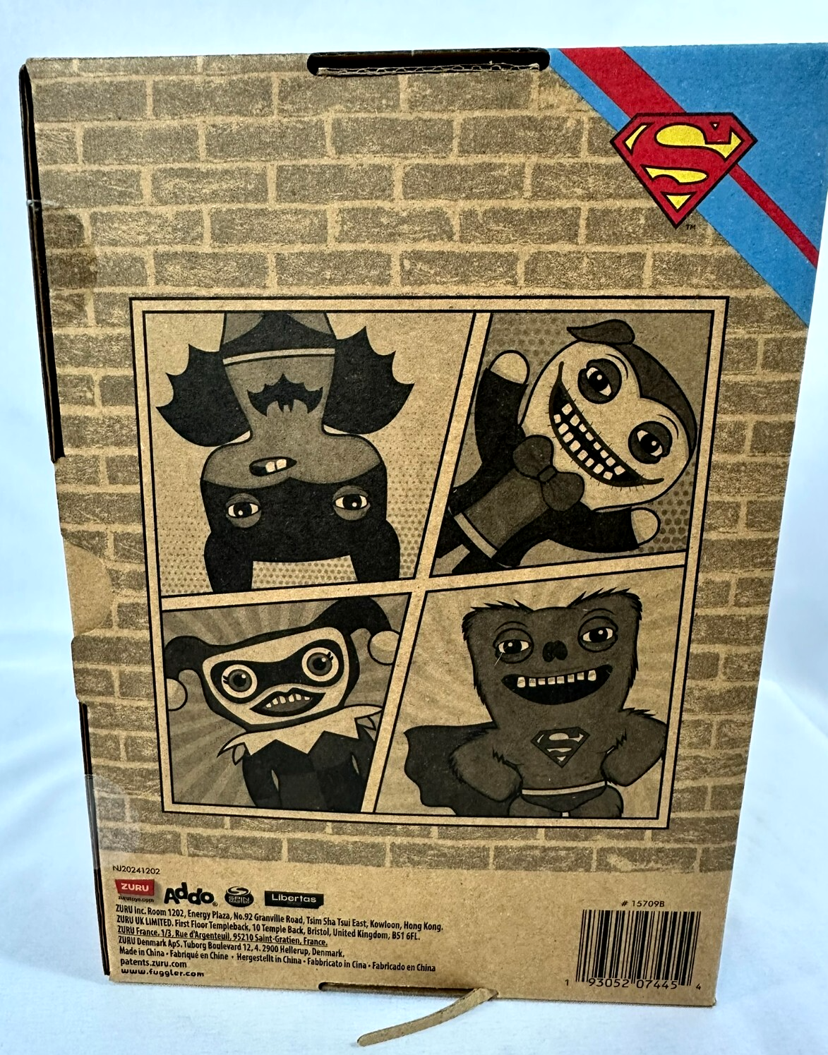 Zuru DC X Fuggler Superman Funny Ugly Monster Plush Collector Toy