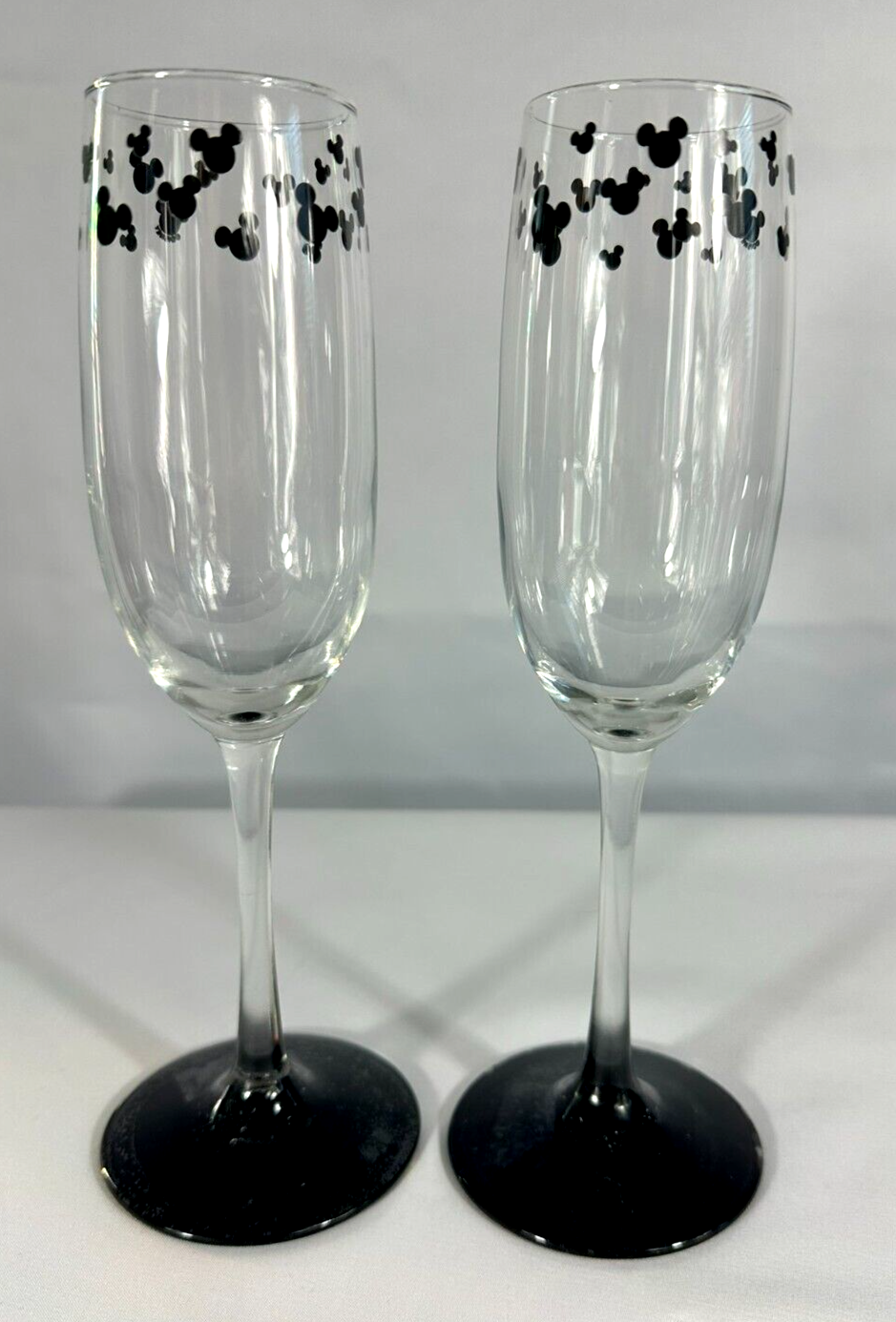 Disney Mickey Mouse Champagne Flute Set