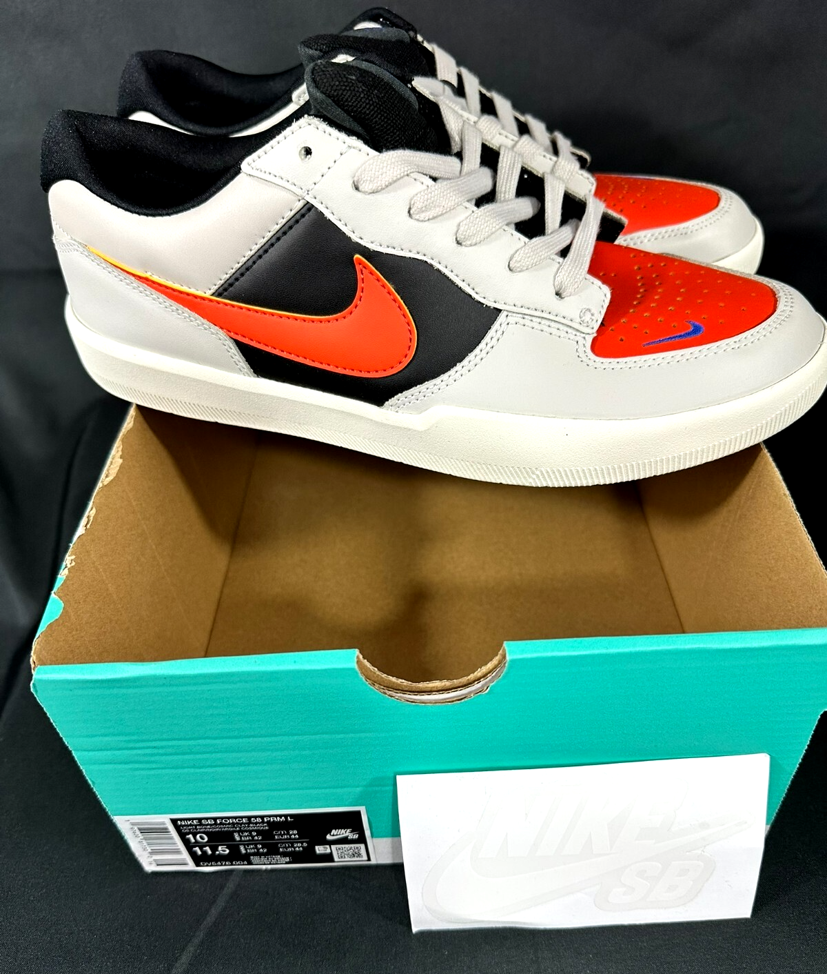 Men's Nike SB Force 58 PRM L Light Bone/ Cosmic Clay (DV5476-004)- Size 10