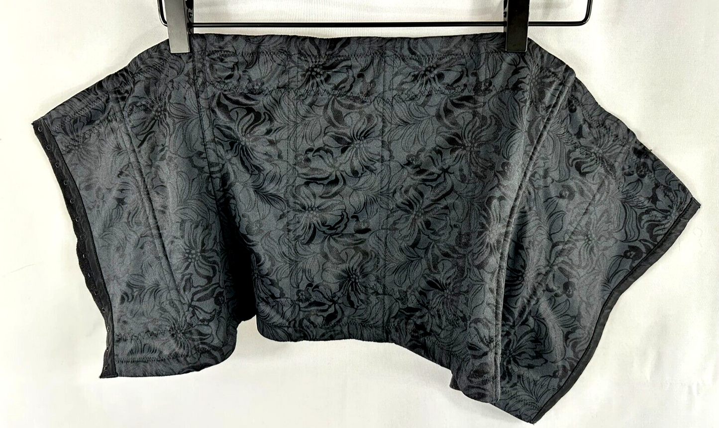 Maidenform Black Corset Instant Slimmer Waist Trainer Flexible Boning- Size L