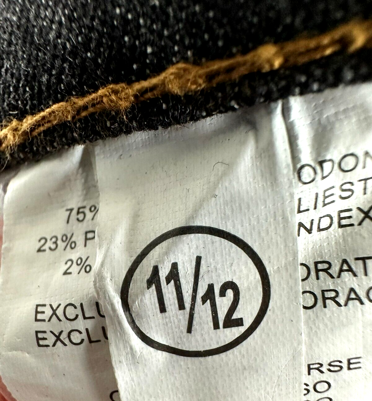 Women's Be-Girl Black Ripped Capri Jeans- Size 11/12