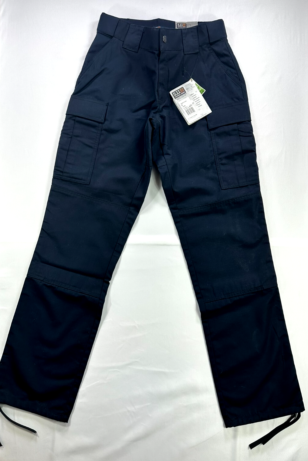 Women's Navy Blue 5.11 Tactical Series TDU Cargo Pants (Long Inseam)- Size 6