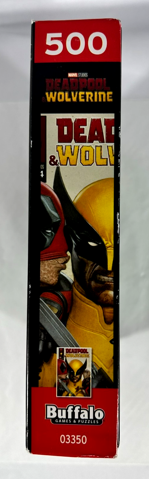 Marvel Deadpool And Wolverine- Buffalo Games & Puzzles 500 Piece Puzzle