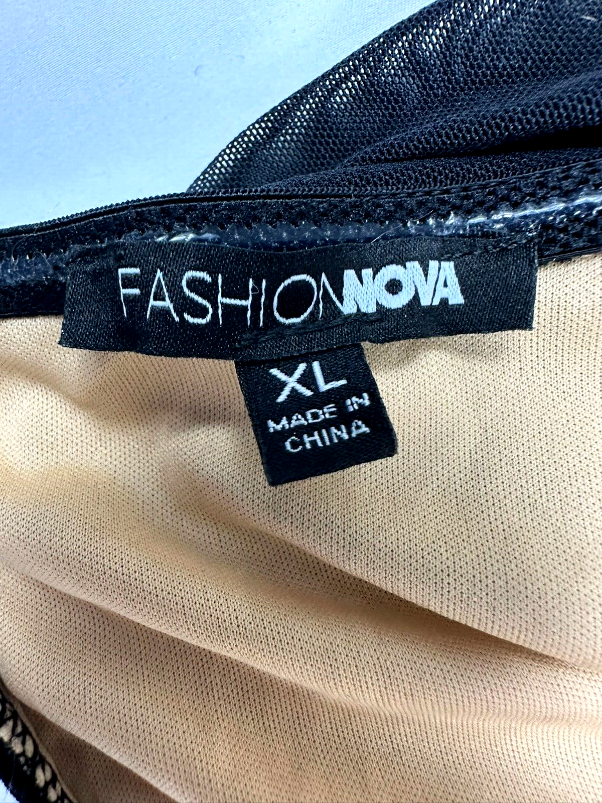 Fashion Nova Contour Black Dress- Size XL