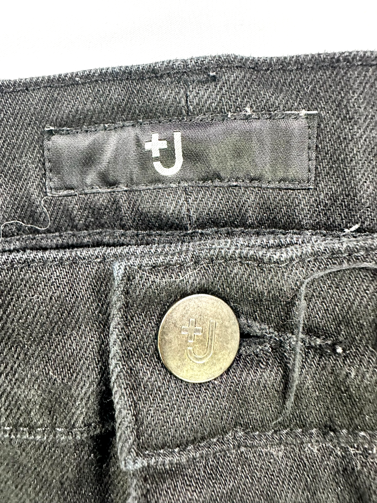Women's Black Uniqlo Japanese Jeans Straight Leg Mid Rise- Size 26x26