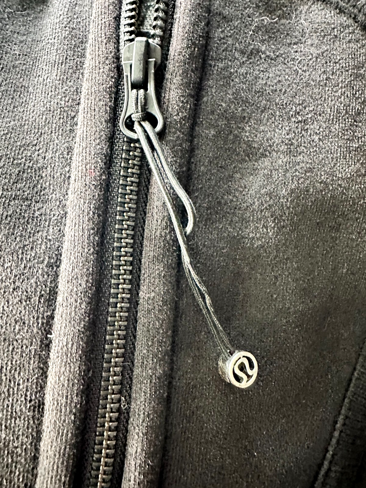 Women's Black Lululemon Athletica Special Edition Scuba Full Zip Hoodie- Size 8